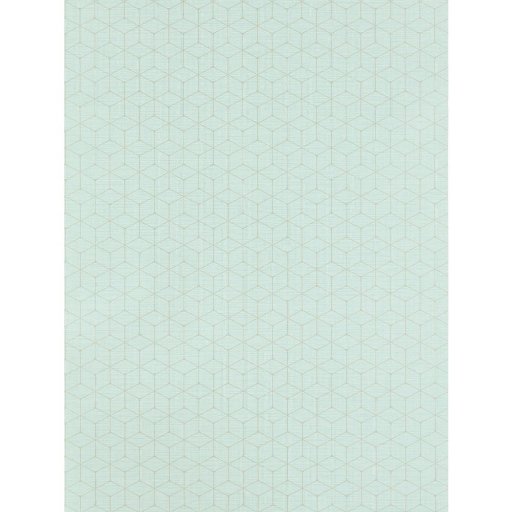 Vault Geometric Wallpaper 112087 by Harlequin in Seaglass Green